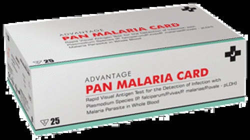 Advantage Malaria Cards 25test pack