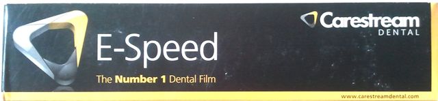 CARESTREAM (KODAK) E-SPEED INTRA ORAL DENTAL X-RAY FILM