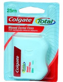 COLGATE TOTAL DENTAL FLOSS WAXED - 25M