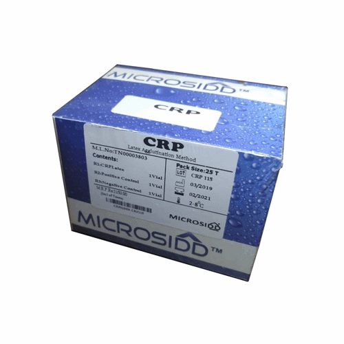 Crp Test kit 25test Microsidd