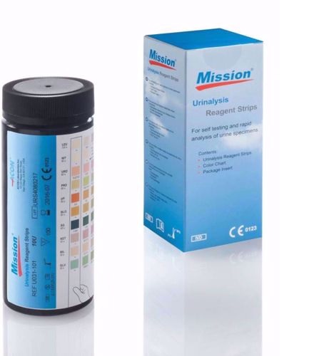 Mission Urine Strips 10 Parameters