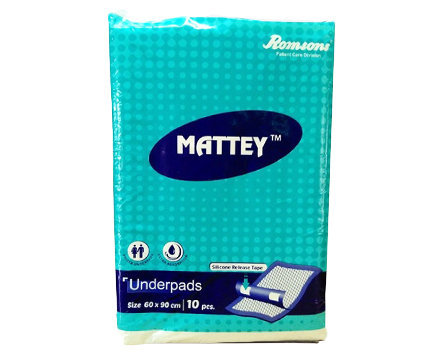 Romsons Mattey Underpads - 60 cm X 90 cm