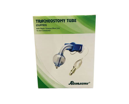 Romsons Tracheostomy Tube Cuffed