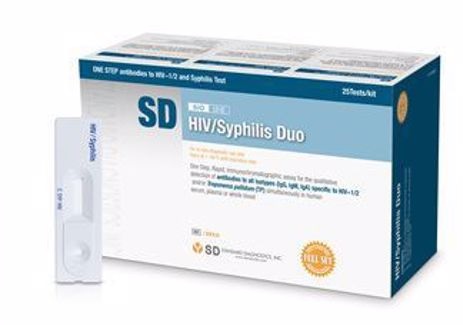 SD BIOLINE HIV/Syphilis Duo 25t Pack