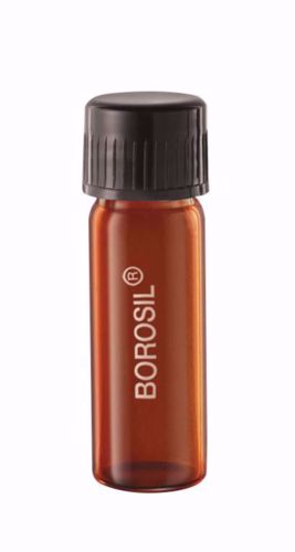 Borosil Culture tubes Amber Flat