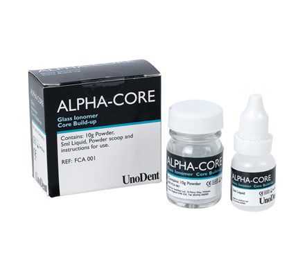 UNODENT ALPHA CORE - GLASS IONOMER