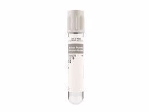 Fluoride Tubes non vac grey